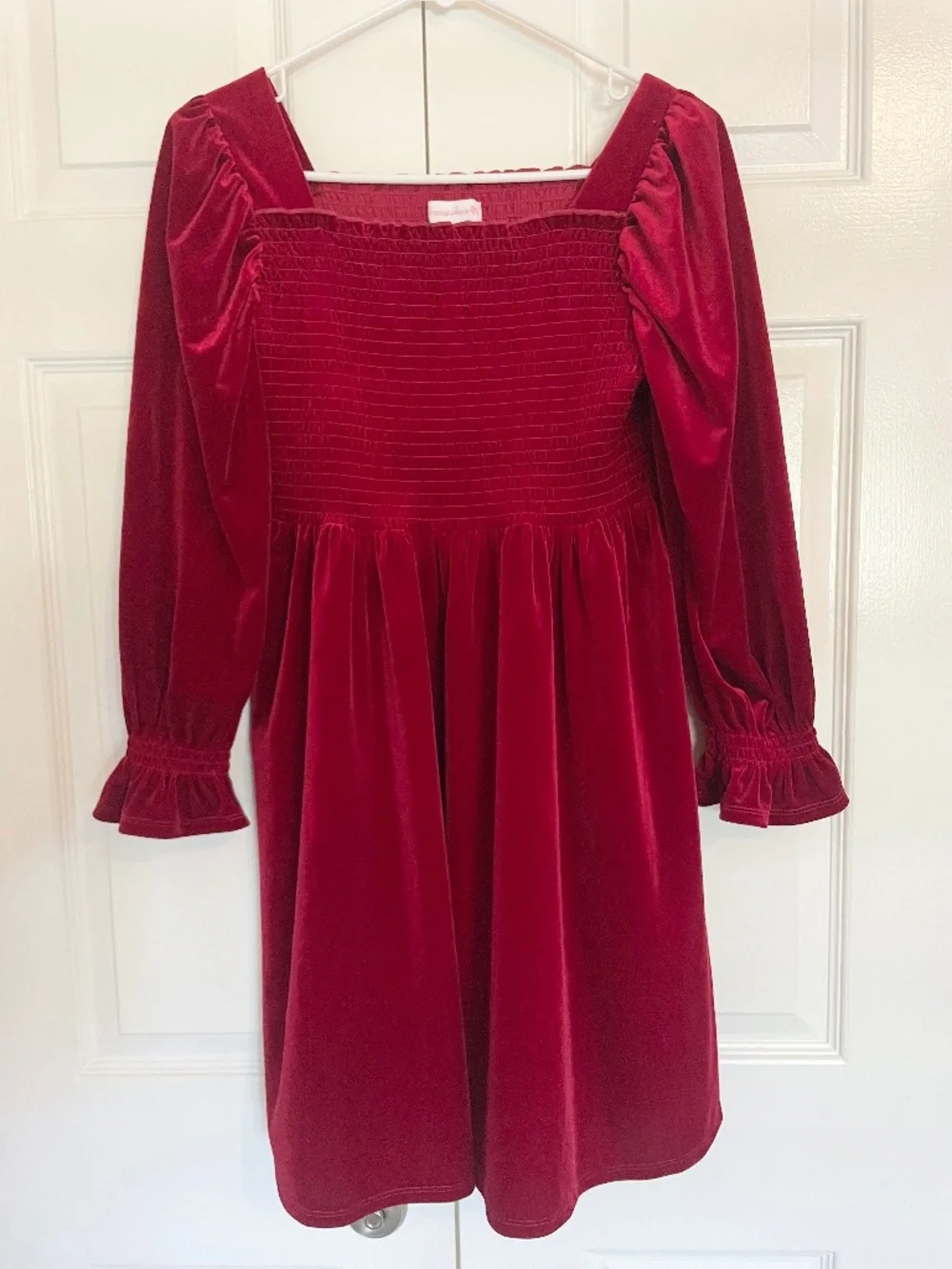 Nordstrom Bonnie Jean Velvet Smocked Dress